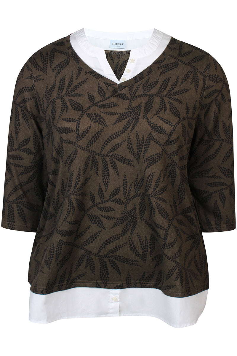 Bluse Zara Stone Green