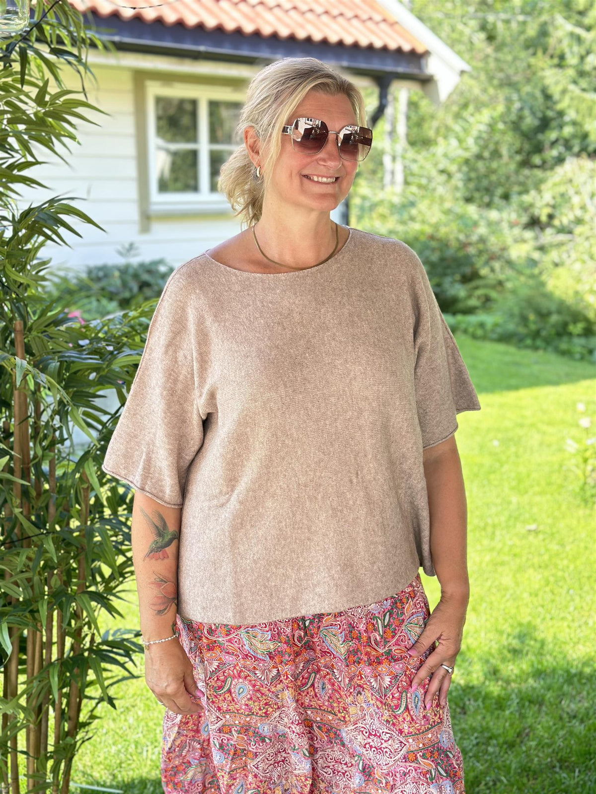 MdcSia Knit, Medium Beige