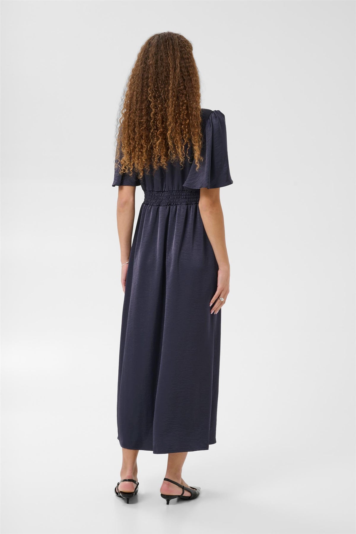 KAgunhild Long Dress - Graphite