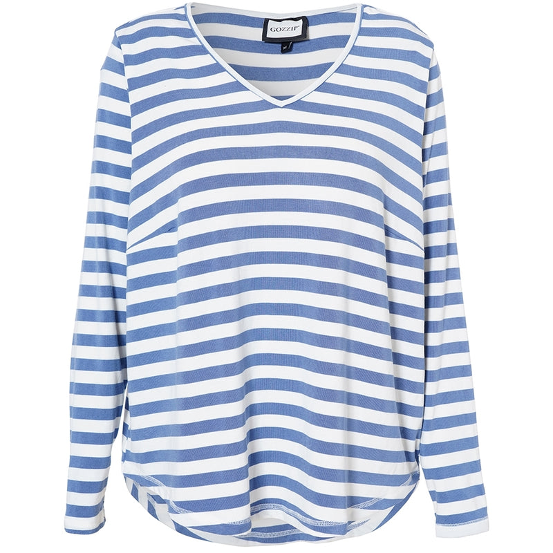 Genser Gitte Lake Stripe