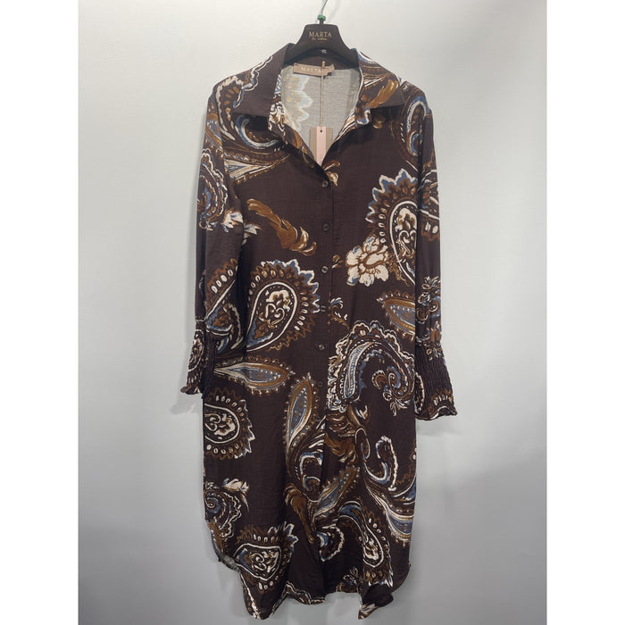 MdcMoss Dress Marrone