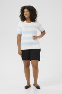 KClizzy Striped Pullover Chalk/Light Blue