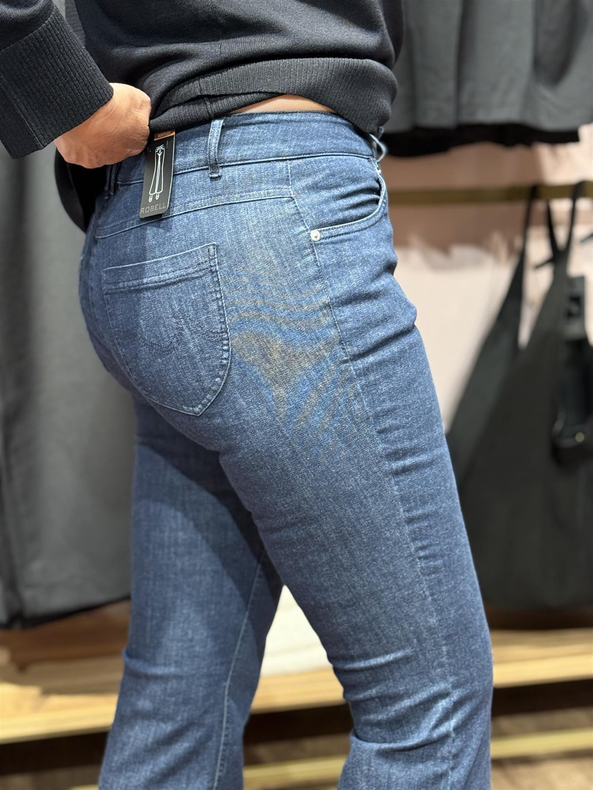 Robell Joella Jeans Marine