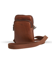 Veske Tiramisu Widestrap Phonebag Cognac