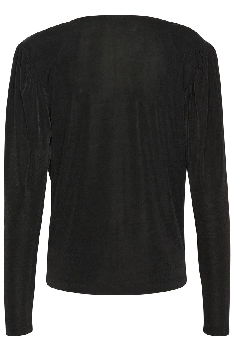 KAgina Jersey Blouse Black Deep