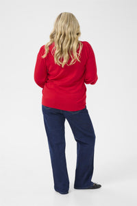 KClizzy LS Pullover True Red