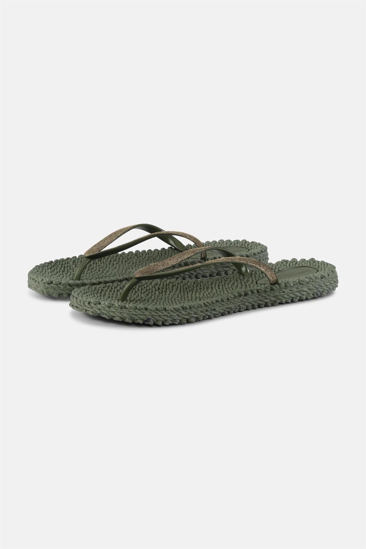 Cheerful Flip Flop w. Glitter Army