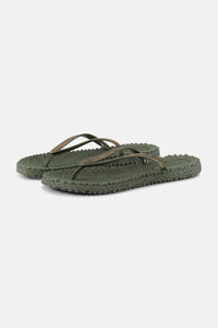 Cheerful Flip Flop w. Glitter Army