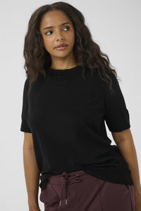 KClizzy Boatneck Pullover Black Deep