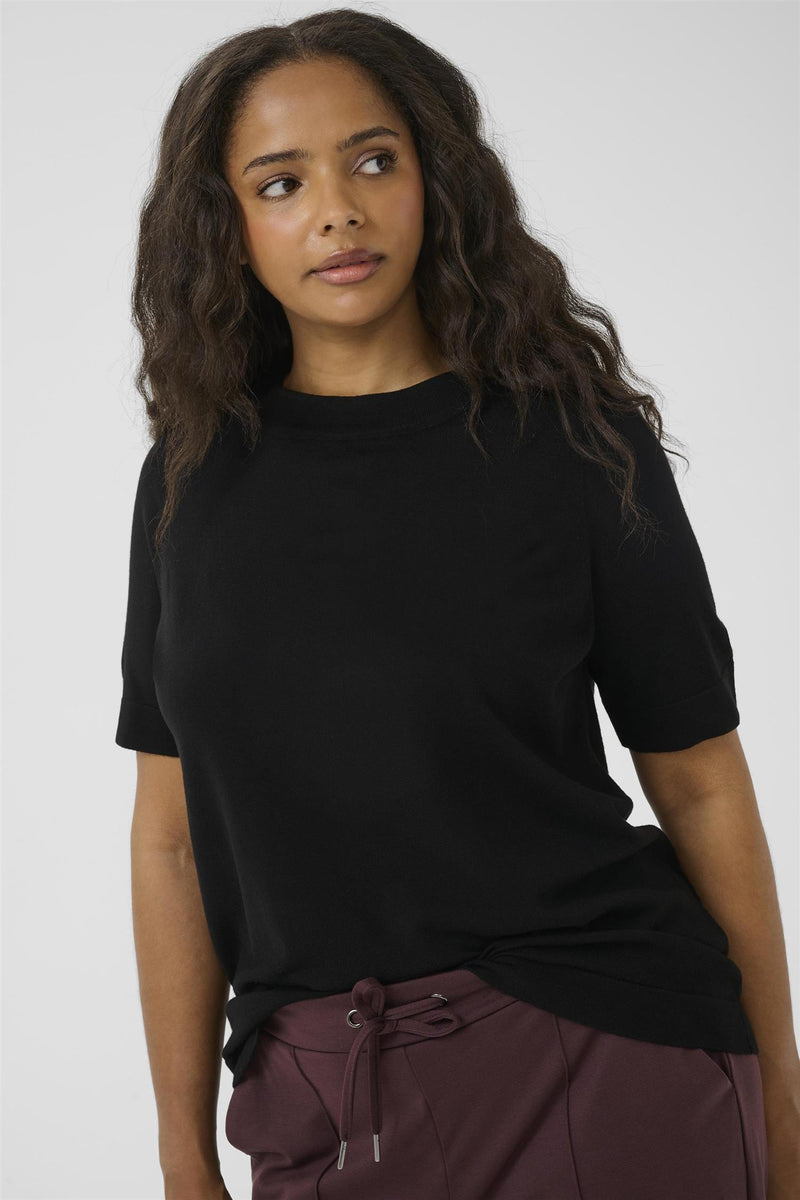 KClizzy Boatneck Pullover Black Deep