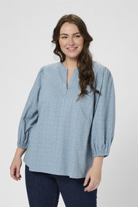 KCloulou Blouse 3/4 SL Windward Blue