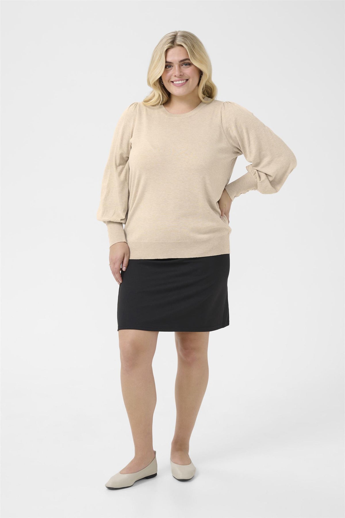 KClizzy LS Pullover Feather Grey M