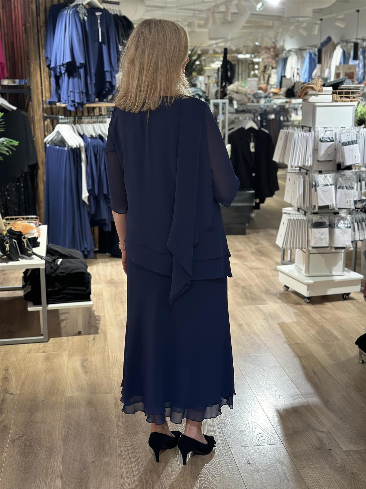 Skjørt Chiffon Ultra Marine