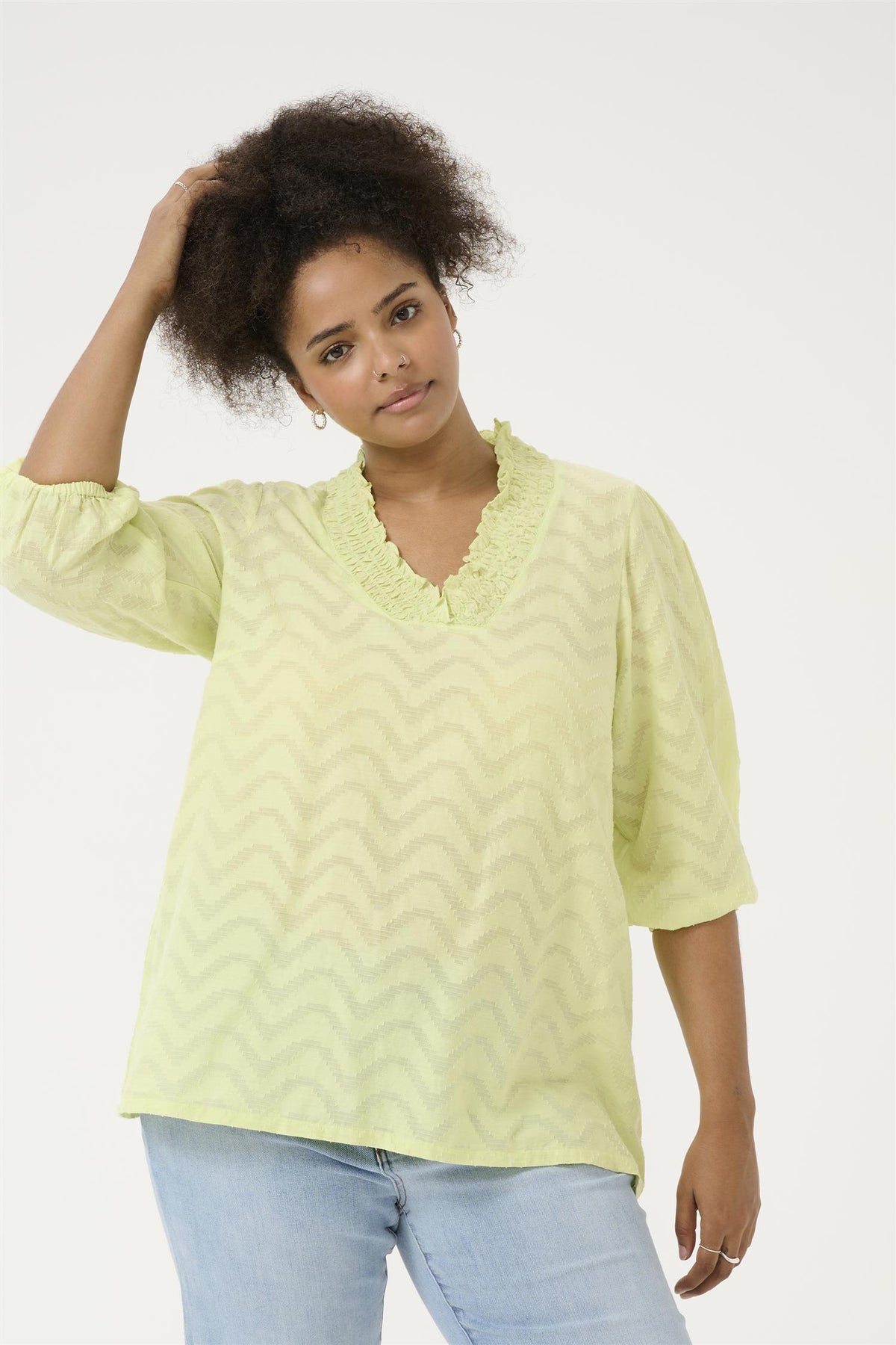 KCvitana Blouse Lettuce Green