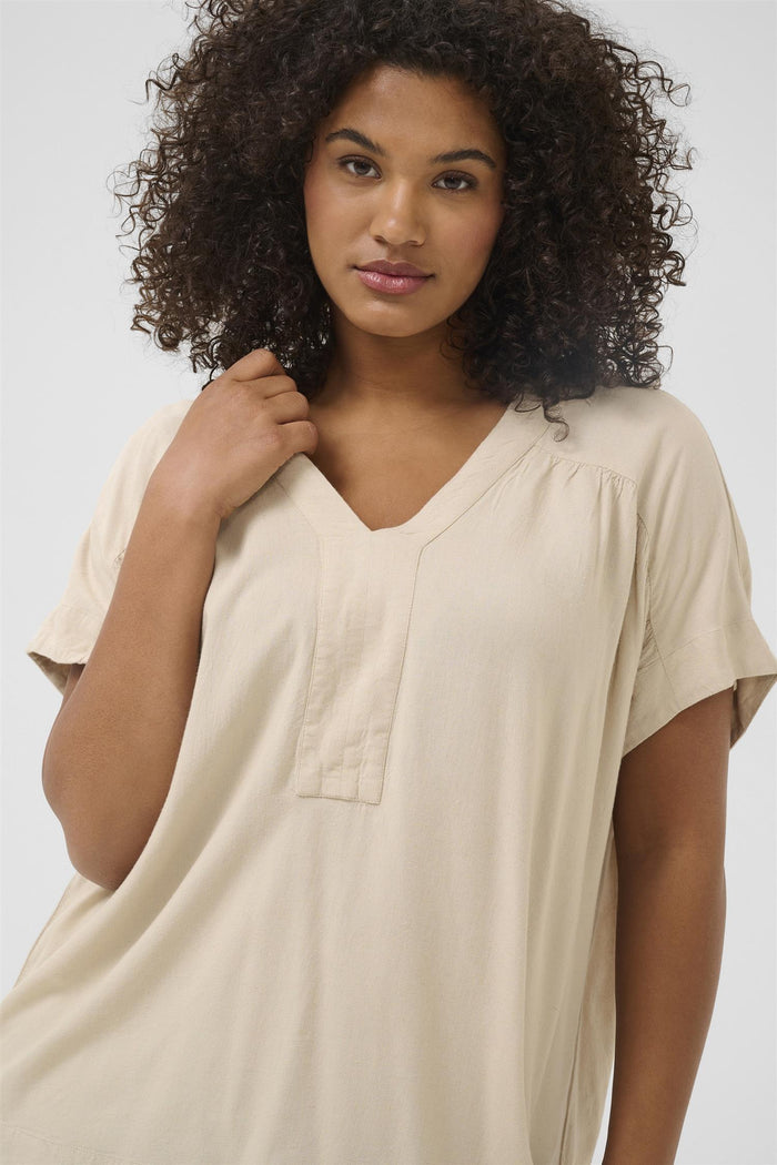 KCmille Wing SL Blouse Feather Grey