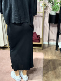 Skirt Extra Long Black