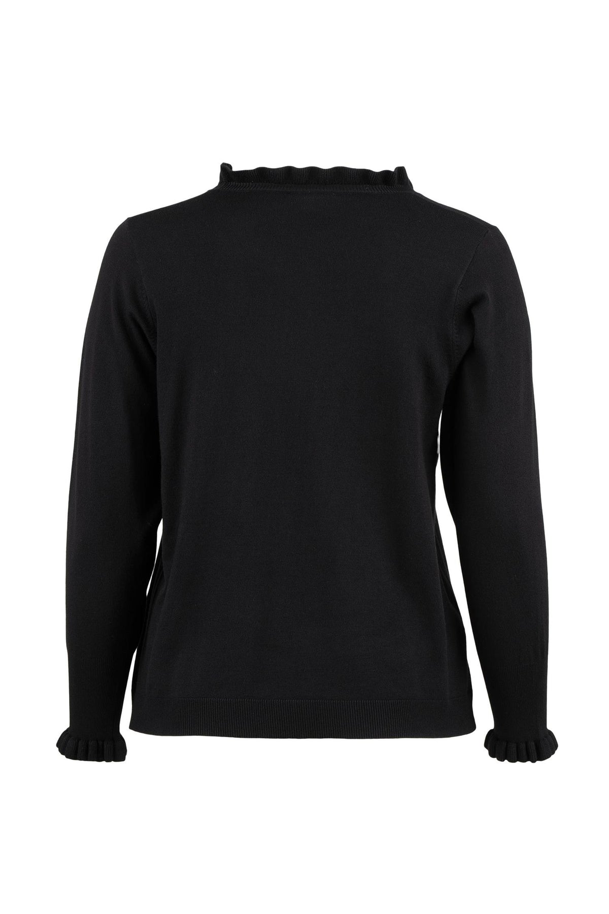 Snaila Knit Blouse Black