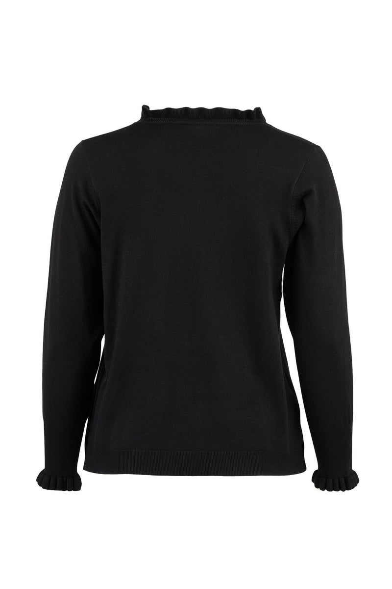 Snaila Knit Blouse Black