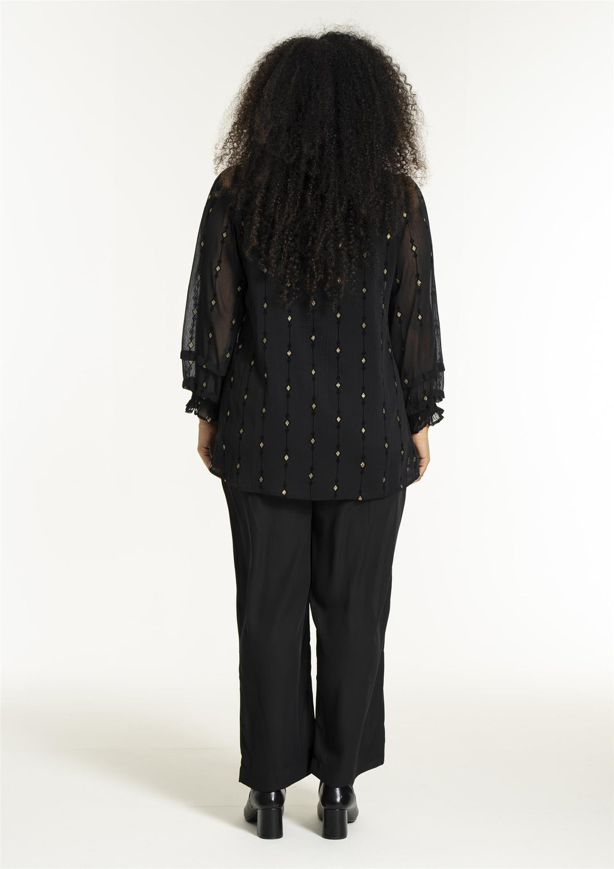 SNanda Tunic Black/Gold