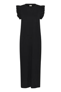 KAcelina Flounce Dress Black Deep