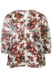 Bluse Lucie Dark Maroon