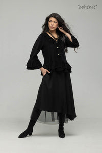 Skjørt m Chiffon