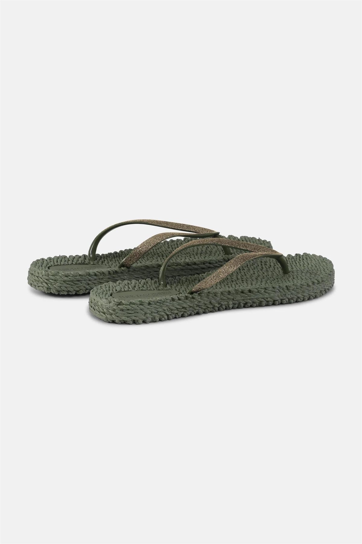 Cheerful Flip Flop w. Glitter Army