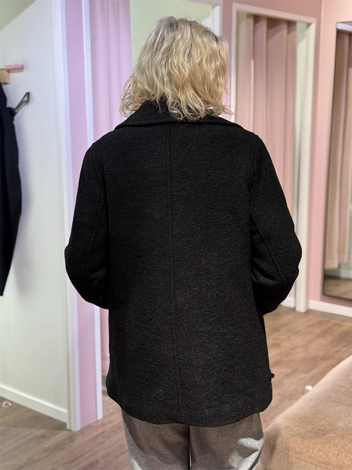 Ullkåpe Sort Etage