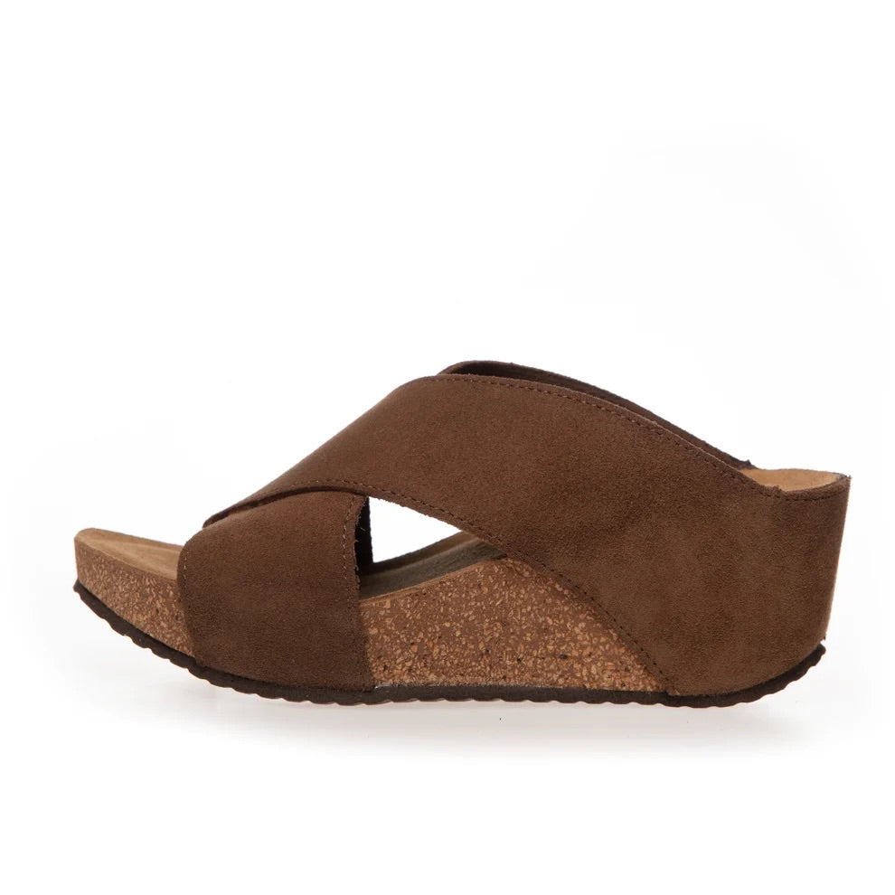 Frances Sandal Marrone