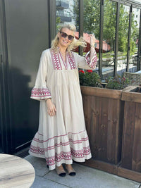 Kjole Gresk Gudinne, Beige