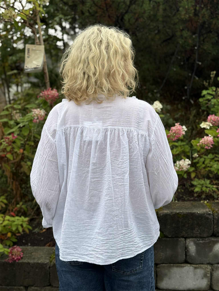 Bluse Climb White