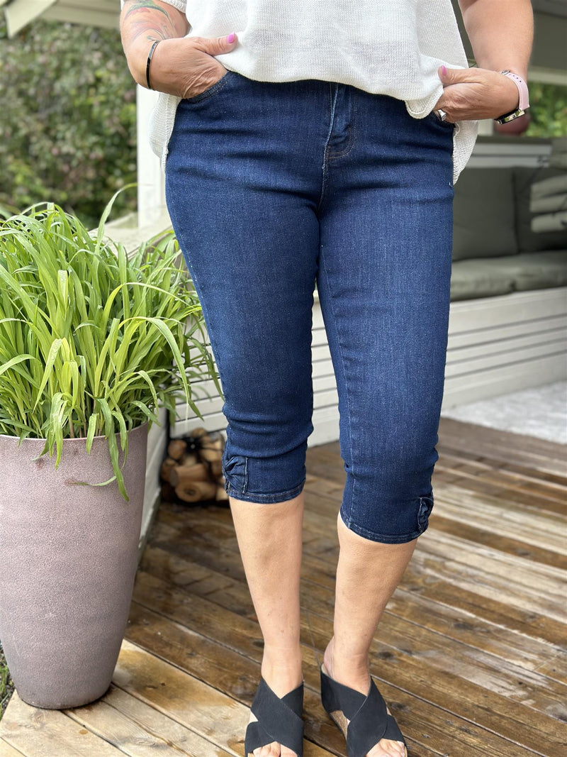 Dny Novi jeans Capri mørk