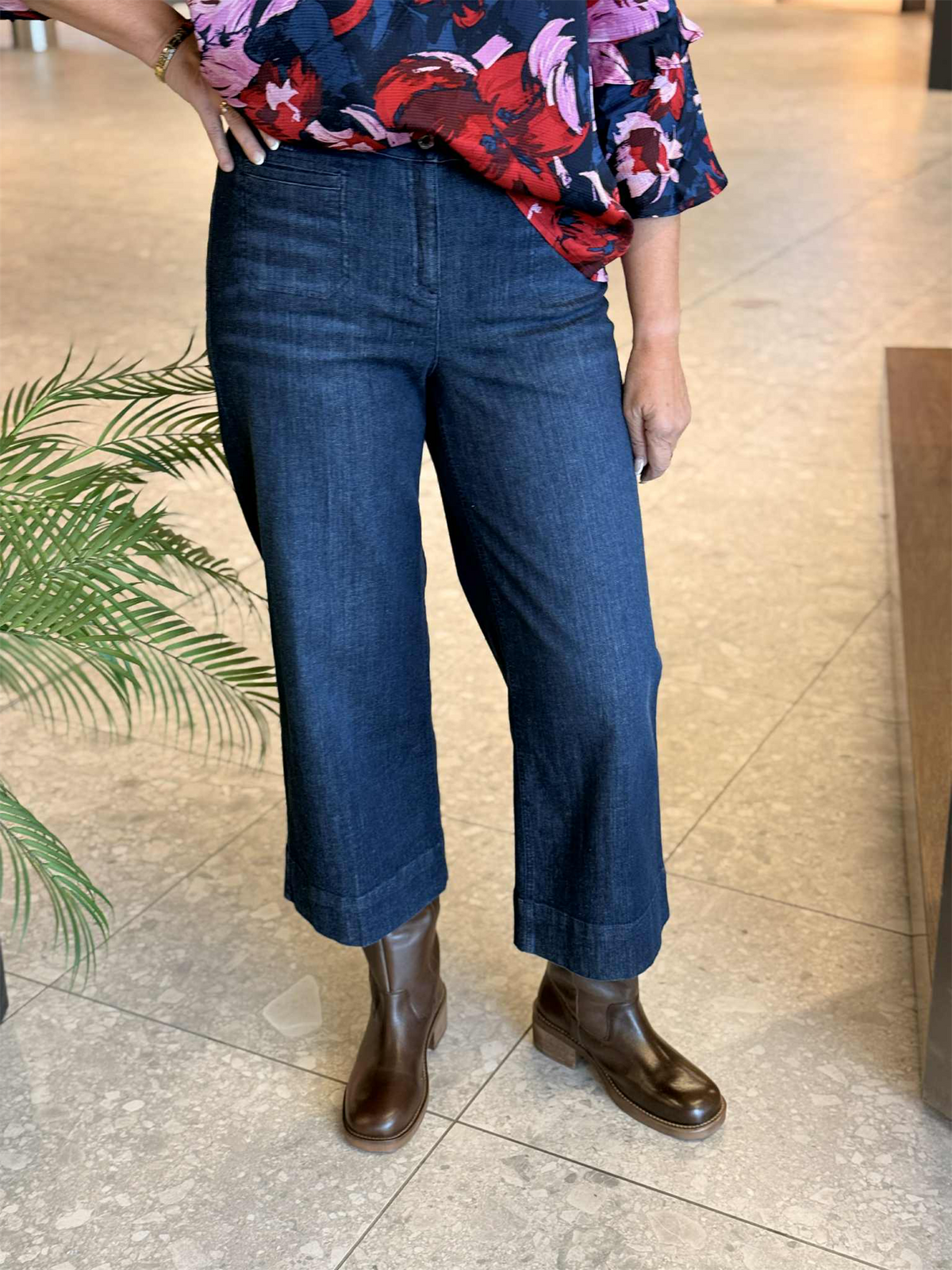 Robell Jeans Debby 68cm Marine