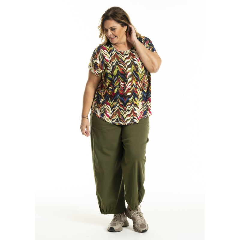 Gitte T-shirt Print ZicZac