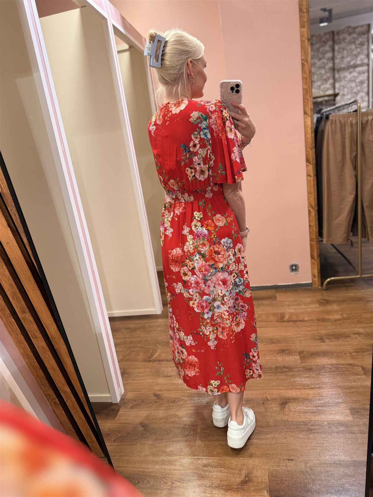 PERNILLE ROSE LONG DRESS Red