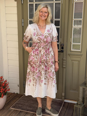MdcLydia Dress - Pink Flower