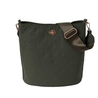 Ivory bucketbag - olivengrønn