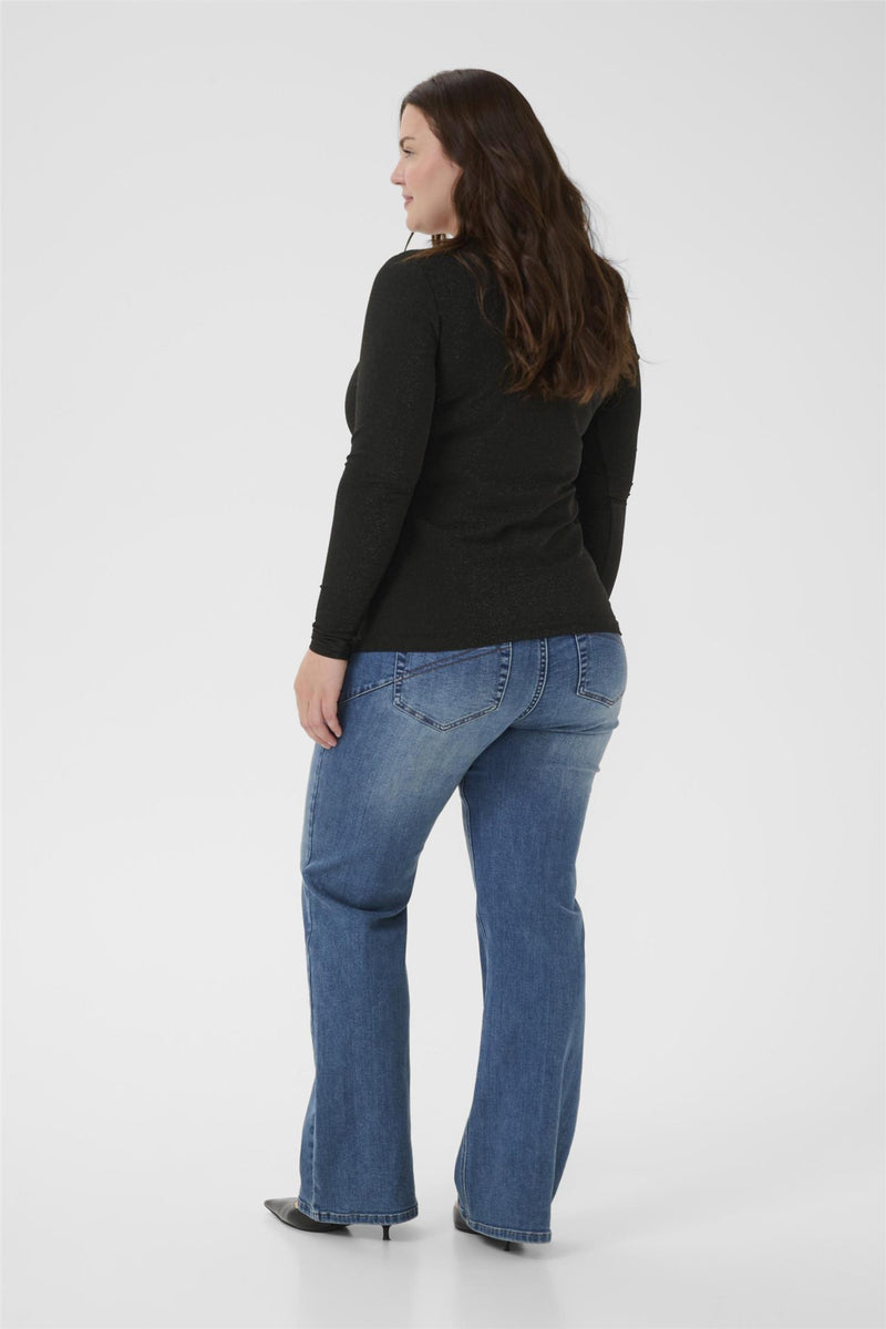 KCriana LS T-Shirt Black Deep