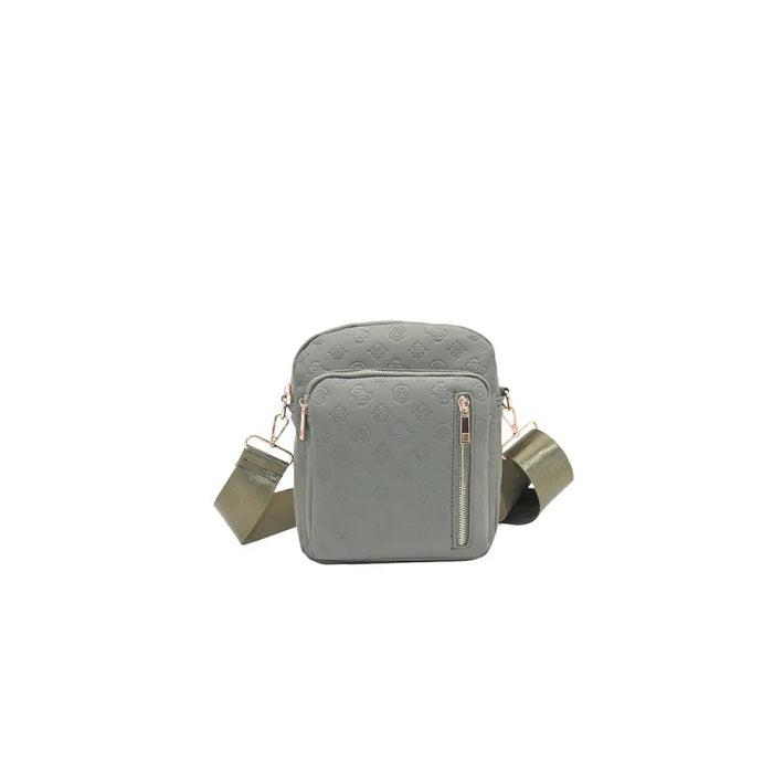 Stor Citybag Mønster, Oliven