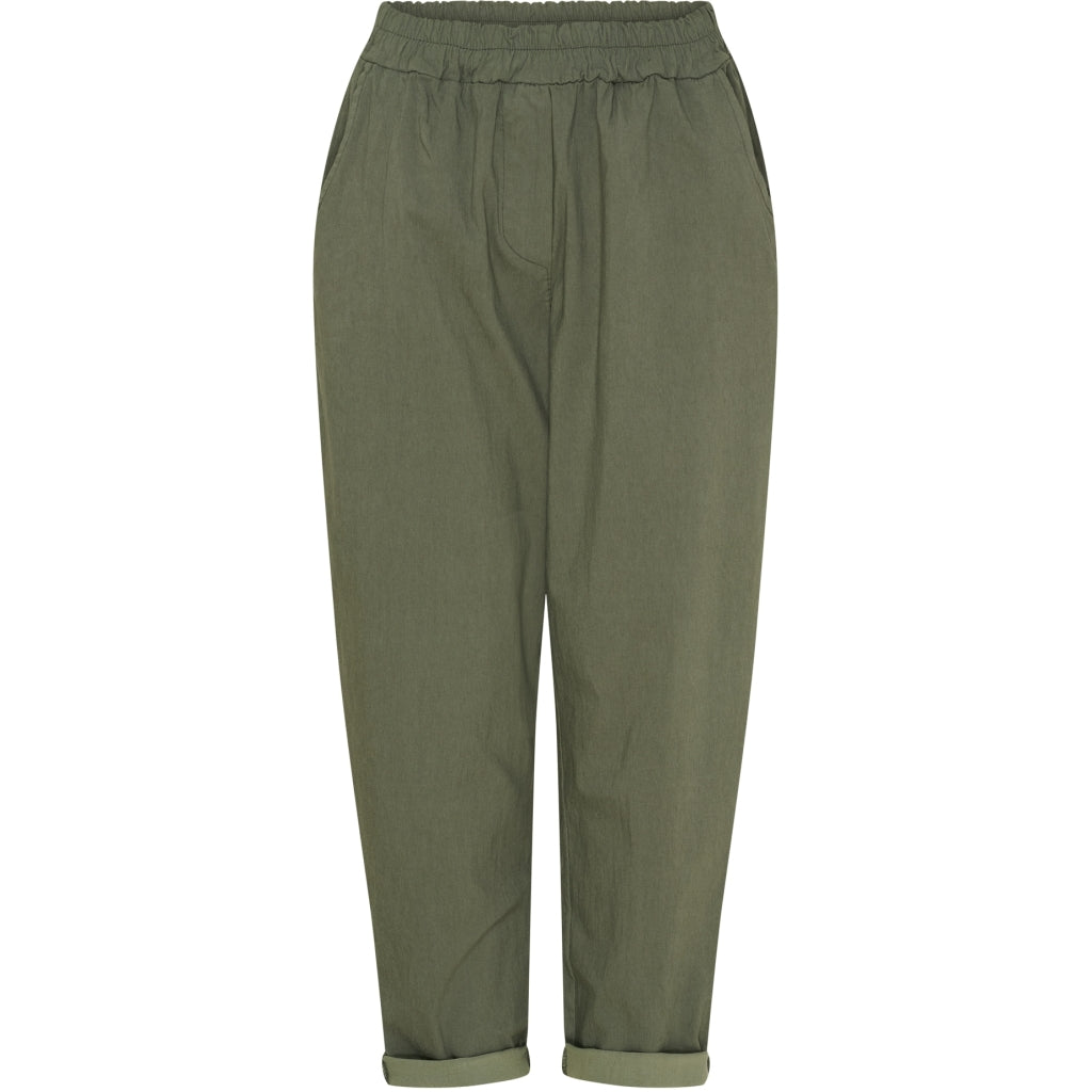 MdcRaffaella Pants Dark Khaki