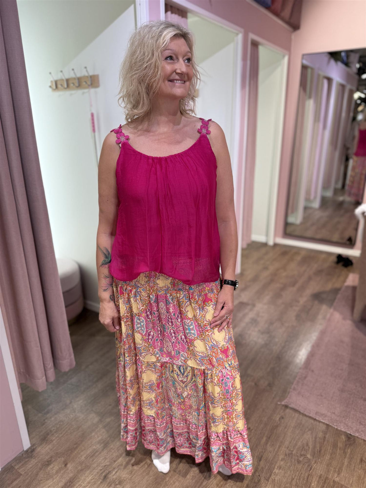 MdcAgnese Top Fuxia