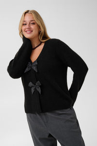 KCmai Knit Cardigan - Black