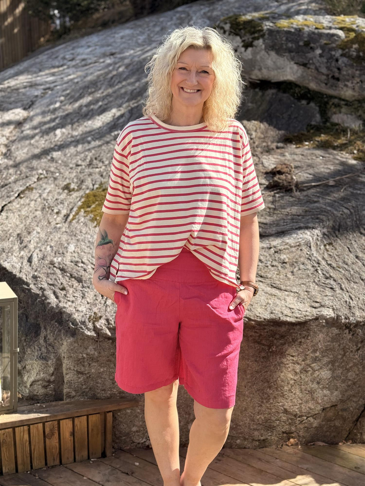Shorts MaPinja Carmine