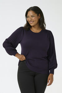 KCloni Knit Pullover Dawn Purple