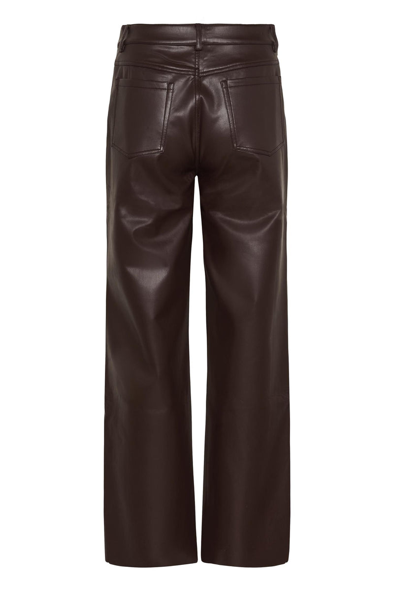 KAmikka PU Jeans Black Coffee