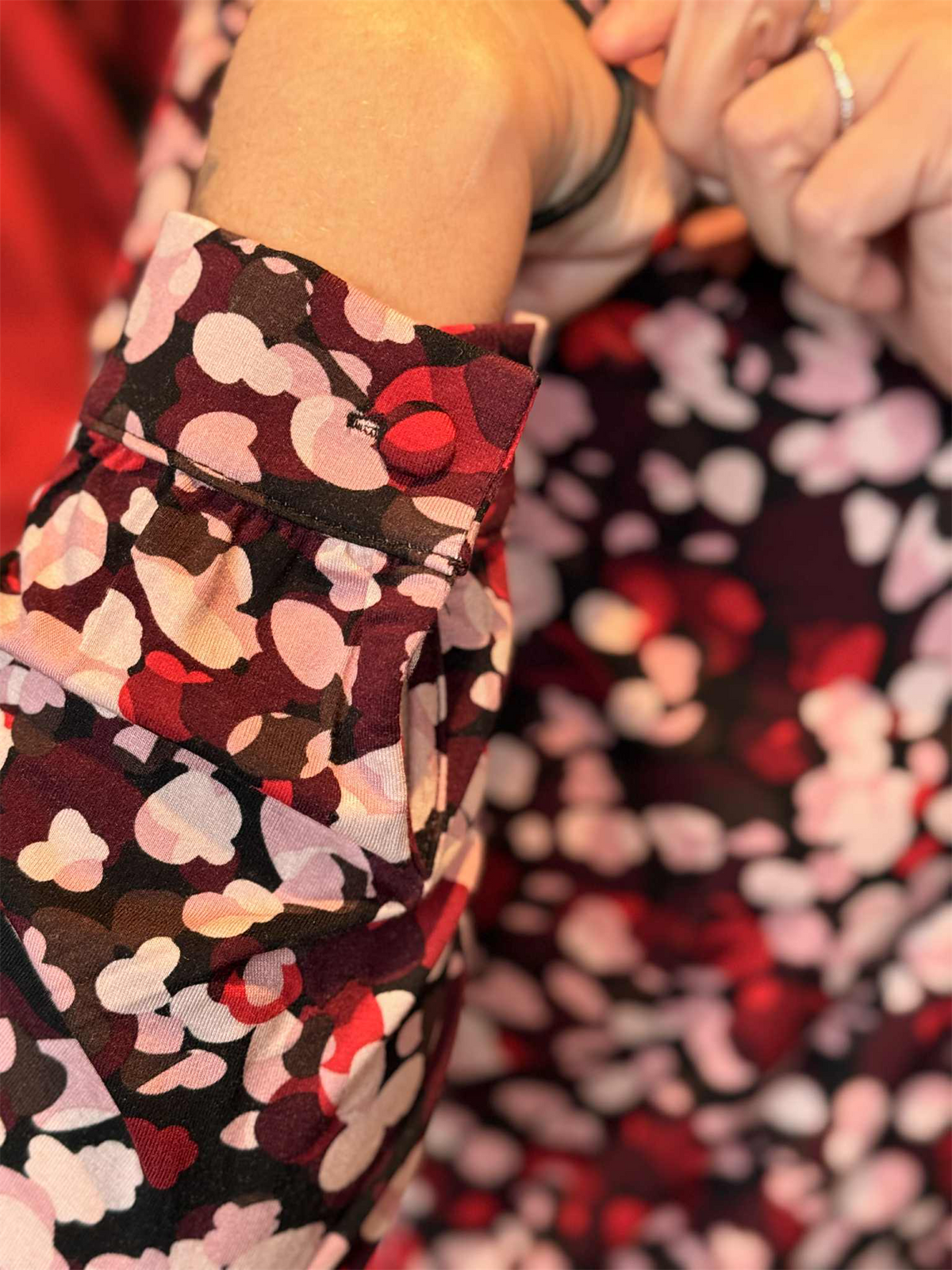 Bluse Brook Burgundy