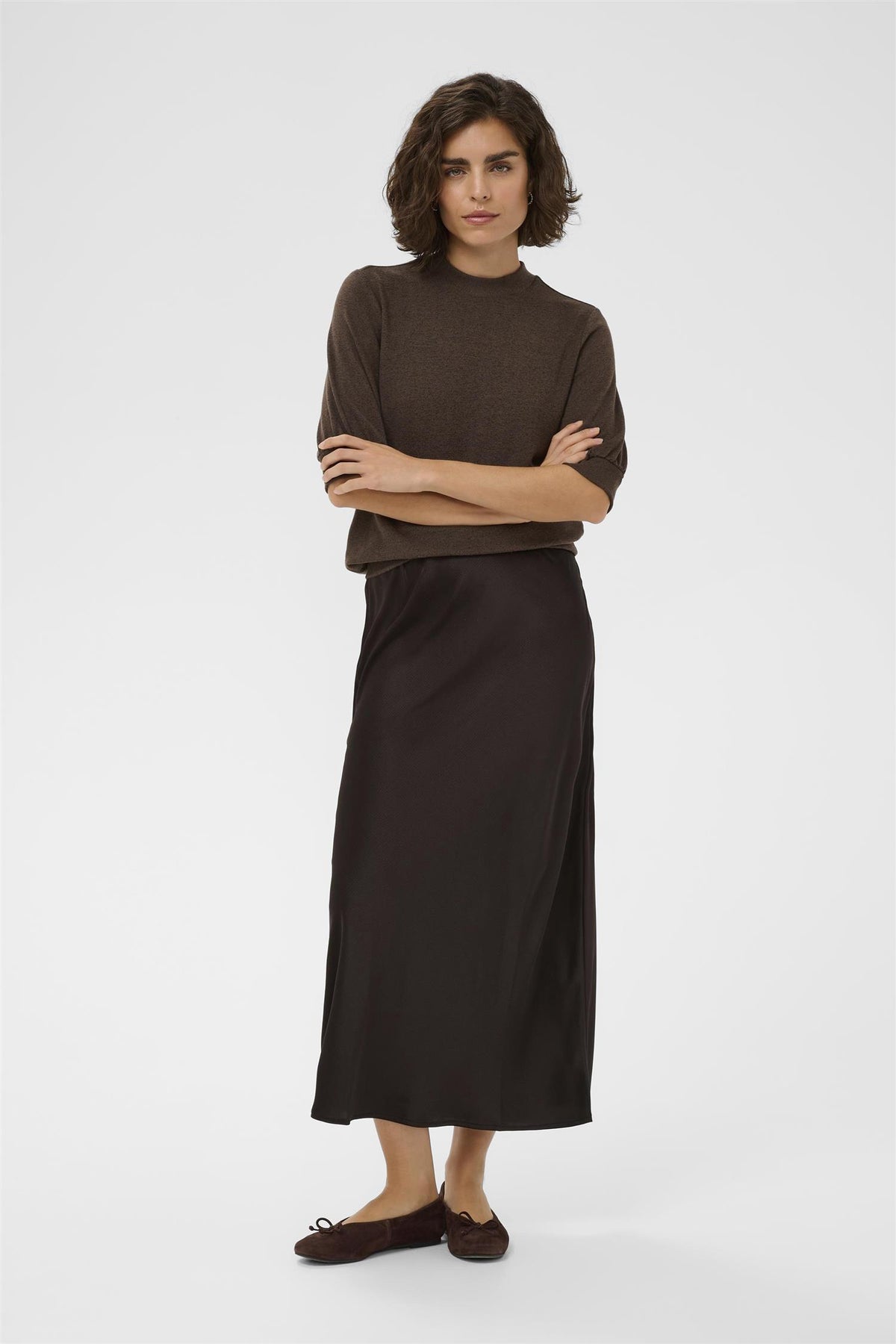 KAlotte Skirt Coffee Bean