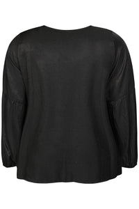 Bluse Tica Sort