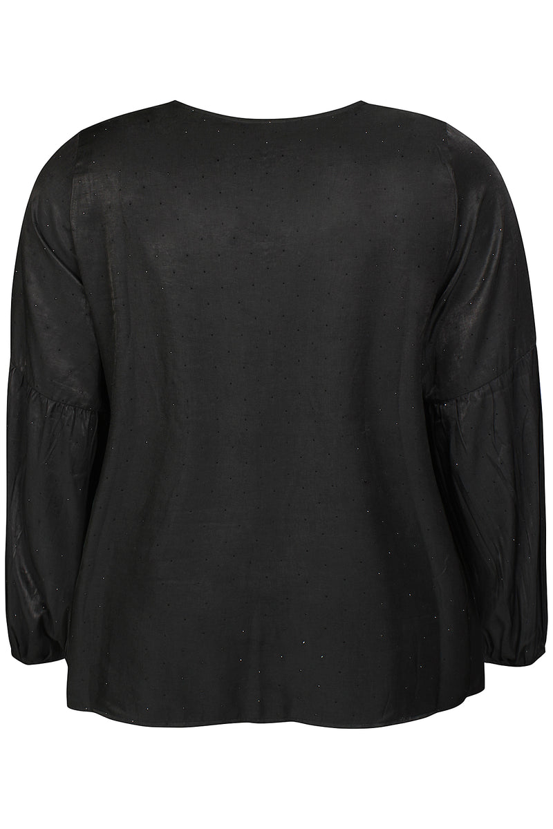 Bluse Tica Sort