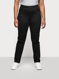 Levis Plus 724 High Rise Straight Black Sheep